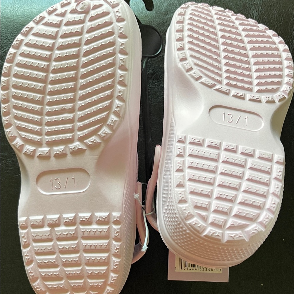Light Pink Kids Clogs - Picture 2 of 3